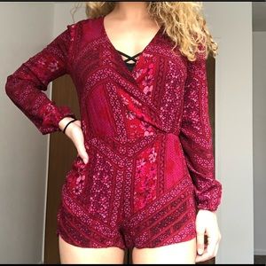 Kendall & Kylie Floral Romper